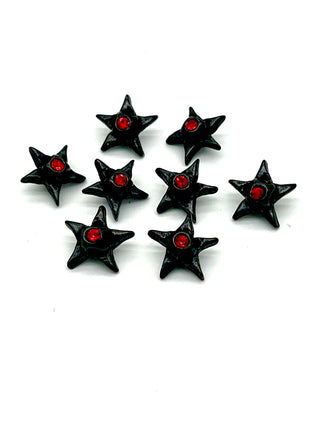Vintage Todd Oldham Signed Bright Star Buttons Set of 8