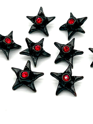 Vintage Todd Oldham Signed Bright Star Buttons Set of 8