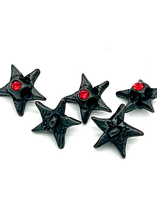 Vintage Todd Oldham Signed Bright Star Buttons Set of 8