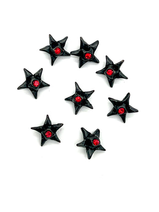 Vintage Todd Oldham Signed Bright Star Buttons Set of 8