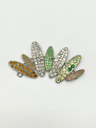 Vintage Signed Todd Oldham Spring 1996 Silver-Plated Disc Bracelet with Multicolor Swarovski Crystals