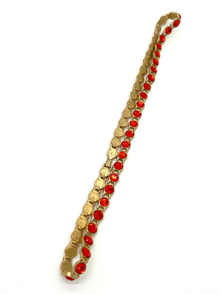 Vintage Todd Oldham Spring 1994 Runway Collection - Swarovski Crystal Jewelry Belt