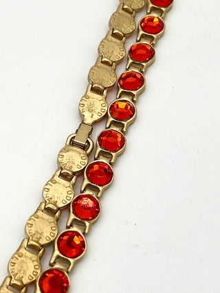 Vintage Todd Oldham Spring 1994 Runway Collection - Swarovski Crystal Jewelry Belt