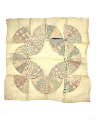 Todd Oldham Studio Collections - Vintage 1930s Dresden Plate Quilt Panels, Set of 4