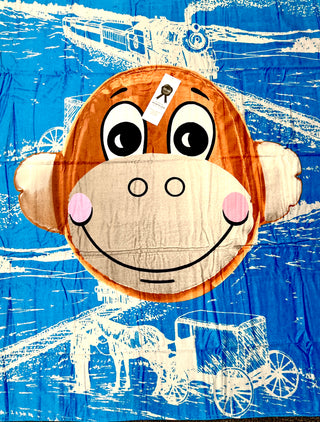 Todd Oldham Studio Collections - Jeff Koons “Monkey Train” Limited Edition Artist Towel, 2008 — Works on Whatever / Art Production Fund