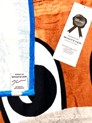 Todd Oldham Studio Collections - Jeff Koons “Monkey Train” Limited Edition Artist Towel, 2008 — Works on Whatever / Art Production Fund