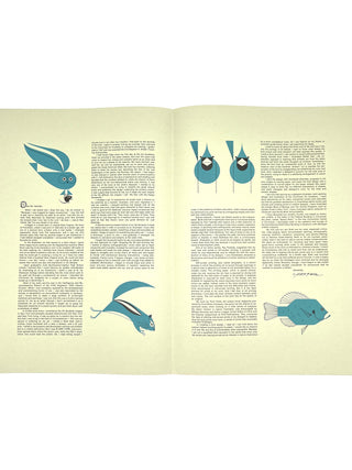 Charley Harper “Web of Life” Signed & Numbered Limited Edition Lithograph 332/1000