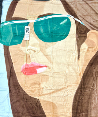 Alex Katz 2007 WOW “Works on Whatever” Limited Edition Artist Towel 2007 —  Original Tag