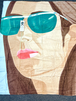 Alex Katz 2007 WOW “Works on Whatever” Limited Edition Artist Towel 2007 —  Original Tag