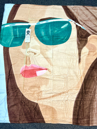 Alex Katz 2007 WOW “Works on Whatever” Limited Edition Artist Towel 2007 —  Original Tag