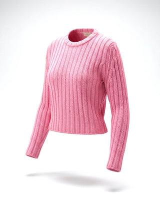 Fall 1998 Todd Oldham Pink Cashmere Sweater