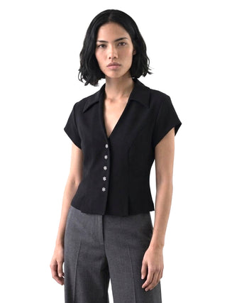 Spring 1996 Todd Oldham Rayon Crepe Blouse