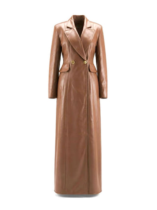 Fall 1995 Todd Oldham Faux Leather Trench