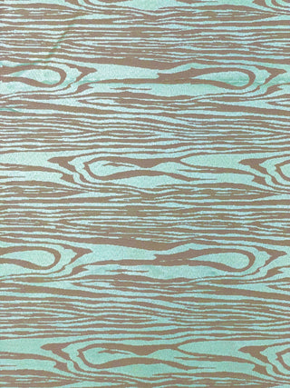 Todd Oldham 1990s Woven Wood Grain Upholstery Textile