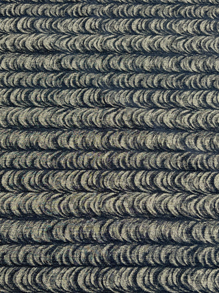 Todd Oldham Vintage 1990s Drape Print Upholstery Textile – Royal Blue Overtint Cotton/Rayon/Nylon