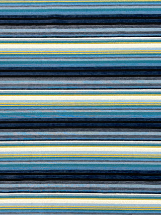 Todd Oldham Vintage 1990s Chenille Stripe Upholstery Fabric – Cotton/Lycra/Nylon Textile