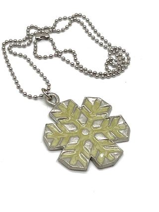 Vintage Todd Oldham Fall 1994 Enameled Snowflake Charm Necklace – Snowflake No. 2