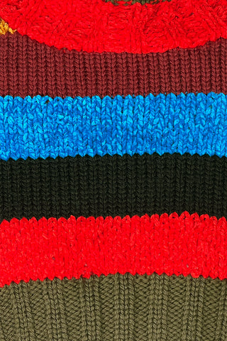 Fall 1994 Todd Oldham Hand-Knitted Cropped Sweater