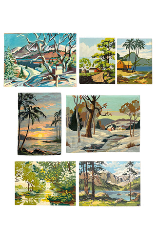 Landscape Paint-by-Number Paintings