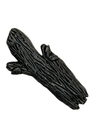 Copper Plated Ebonized Log Belt Buckle