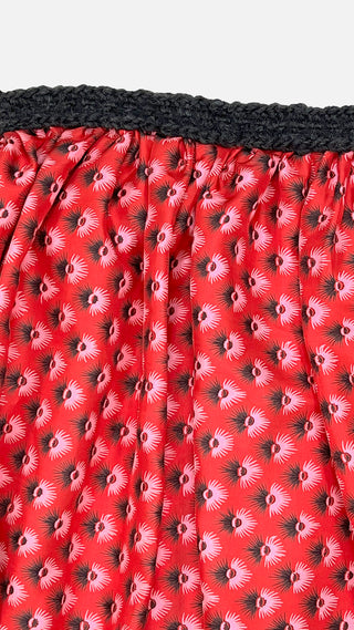 Tuft Print Skirt