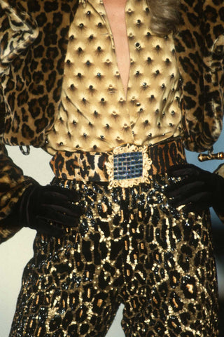 24 kt Gold Mirror Belt Buckle