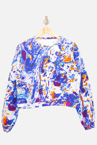 The Marble Print Sweatshirt