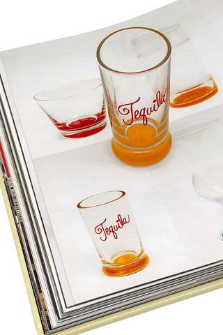 Alexander Girard Monograph with Rare La Fonda Del Sol Tequila Glass