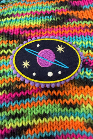 Kids "Outer Space Dye" Hand Knit Sweater
