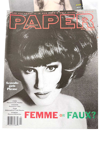 10 Vintage Issues PAPER Magazine 1990s