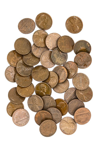 Heads and Tails Buttons, Set of 40