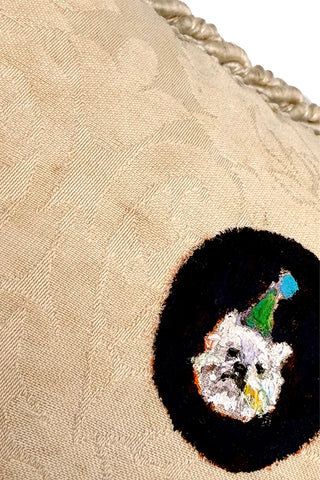 Dog Painting Pillow