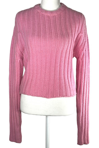 Fall 1998 Todd Oldham Pink Cashmere Sweater