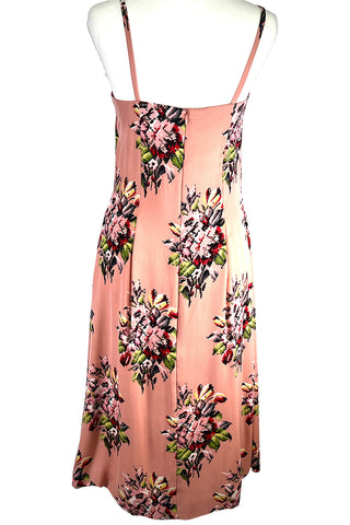 Spring 1998 Todd Oldham Pixelated Floral Dress