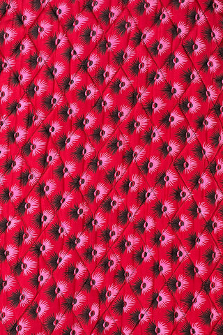 Fall 1992 Todd Oldham Tuft Print Reversible Coat