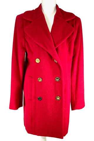 Fall 1996 Todd Oldham Wool Melton Coat