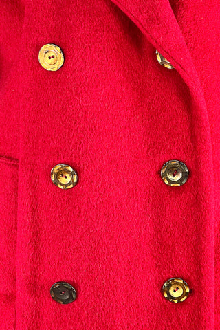 Fall 1996 Todd Oldham Wool Melton Coat
