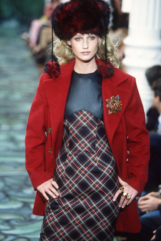Fall 1996 Todd Oldham Wool Melton Coat