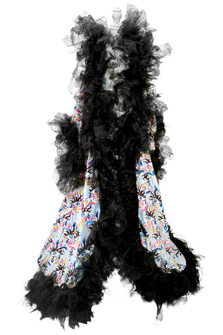 Spring 1994 Todd Oldham Eyelash Print Dream Robe