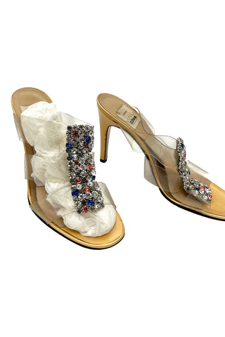 Spring 1996 Todd Oldham Rhinestone Runway Heels