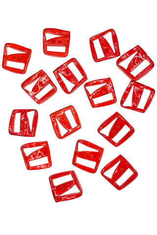 Spring 1994 Lucite Square Button 15 Piece Button Set