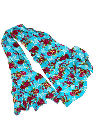 1995 Spring Todd Oldham Floral Scarf