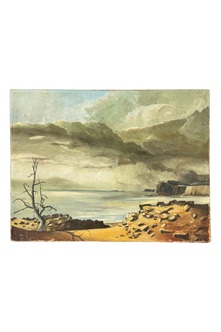 1952 Seascape Oil Paiting