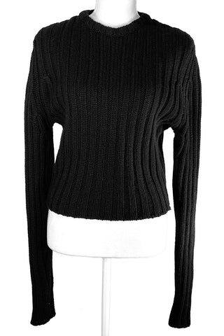 Fall 1998 Todd Oldham Black Cashmere Sweater