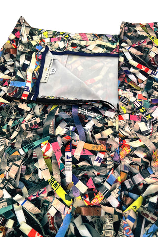 Spring 1998 Todd Oldham “Newspaper Print” Skirt