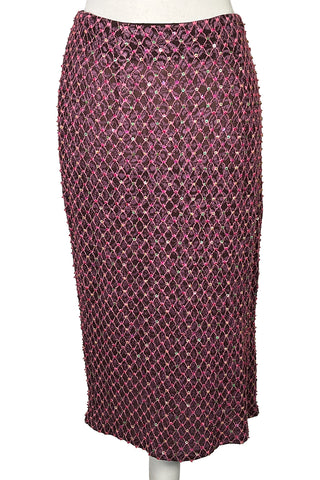 Fall 1998 Todd Oldham Net Lattice Skirt