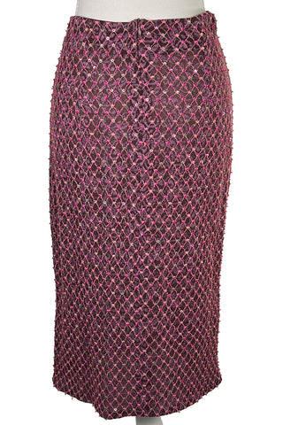 Fall 1998 Todd Oldham Net Lattice Skirt