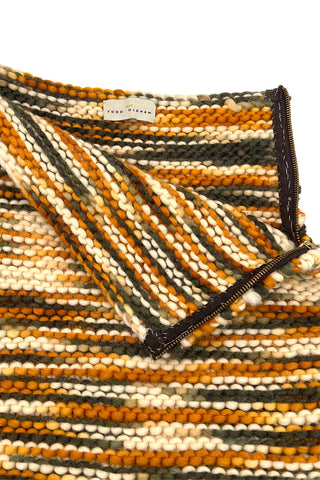 Fall 1997 Todd Oldham Hand Knit Wool Skirt