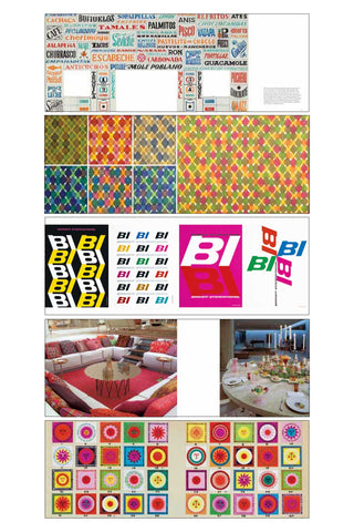 Alexander Girard Monograph with Rare Braniff Glass Set