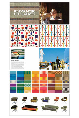 Alexander Girard Monograph with Rare Braniff Glass Set